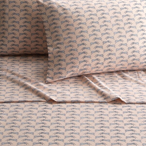 NY&C Home Spot On Wildlife Theme Print Design Sheet Set