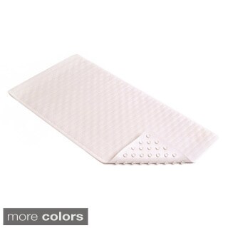 Con-Tact Brand Wave Rubber Bath Mat 36" x 18" (Pack of 4)