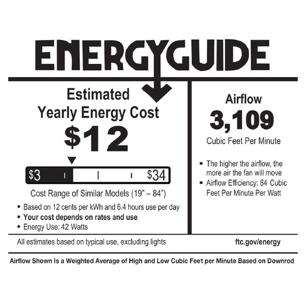 Carbon Loft Dixsie 5-blade Woodgrain Farmhouse LED Ceiling Fan - 52"L x 52"W x 19"H