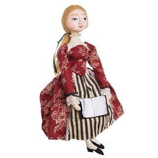 Katrina Van Tassel Doll Figure - Red - 5.5" x 4" x 21"