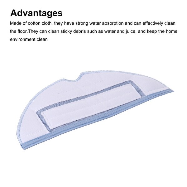 6Pcs Replacement Mop Pads Washable for S6/S6 Pure/S6 Max