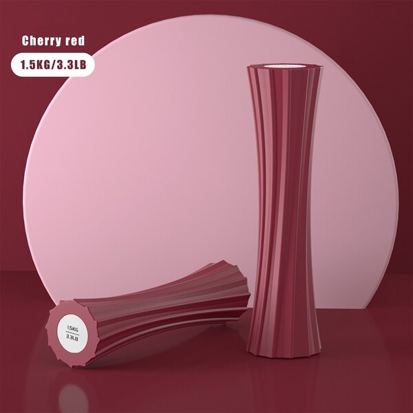 Yoga Foam Roller Dumbbell Hand Weight 2Kg,Combination of Dumbbell, Set of 2