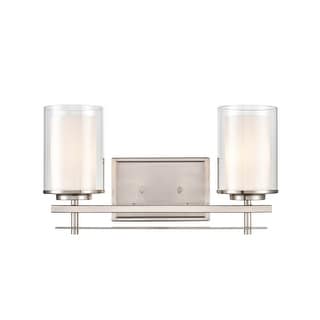 Millennium Lighting Huderson 2 Light Bathroom Vanity Fixture in Multiple Finishes
