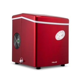 NewAir Appliances Red Portable Ice-maker