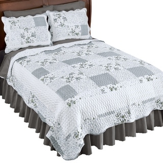 Hadley Floral Patchwork Quilt
