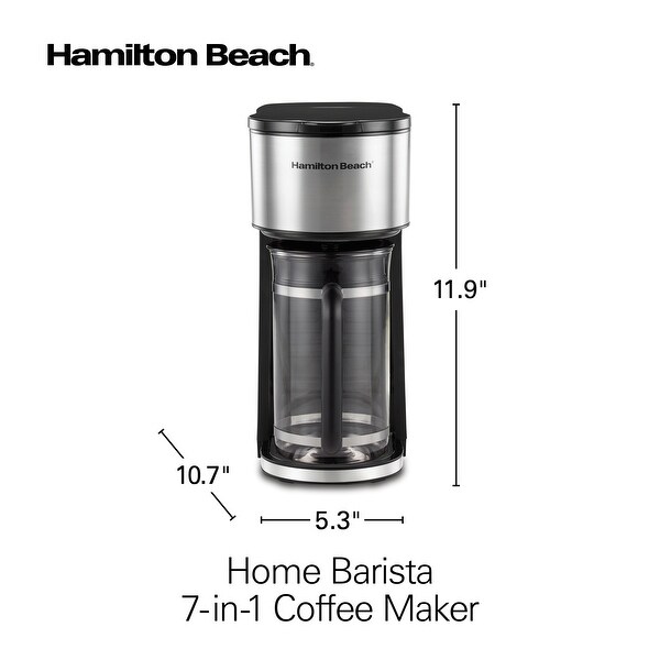 Hamilton Beach Home Barista 7-in-1 Coffee Maker