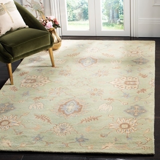 SAFAVIEH Handmade Wyndham Pierrette Modern Wool Rug