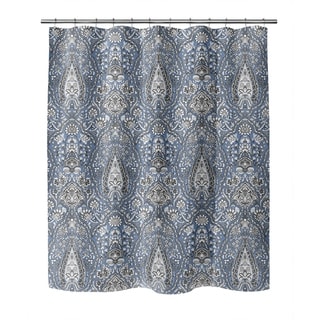 KIRMAN SLATE Shower Curtain by Kavka Designs