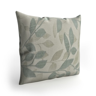 Copper Grove Anamalai 22-inch Leaves Pillow Cover