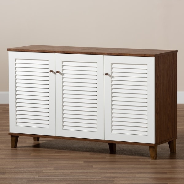 Carson Carrington Kaettilstorp 8-shelf Shoe Cabinet