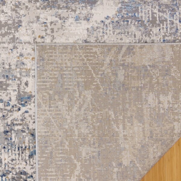 Barga Madge Gray Area Rug (5'3"x7') by Gertmenian