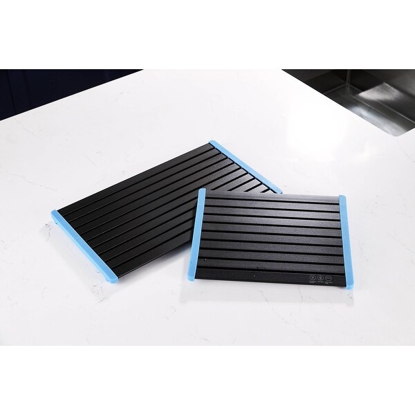 Forious Fast Defrosting Tray for Frozen Meat Fast, Thawing plate