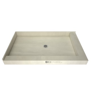 Tile Redi Redi Base 36" x 60" Rectangular Shower Base with Double - Polished Chrome