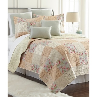 Sherry Kline Riverside Printed Cotton 3-piece Quilt Set