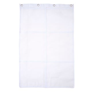 Kenney 6-Pocket Hanging Mesh Shower Organization Caddy, White
