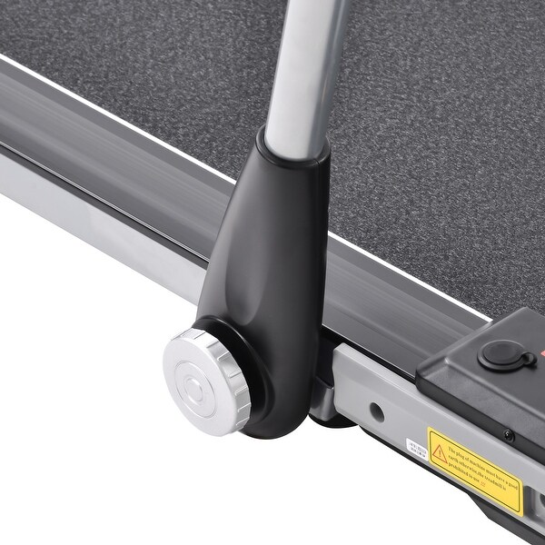 2.5HP Foldable Electric Treadmill Compact Home Running Machine-Silver