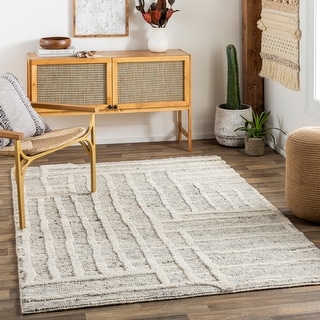 Kavya Boho Striped Area Rug