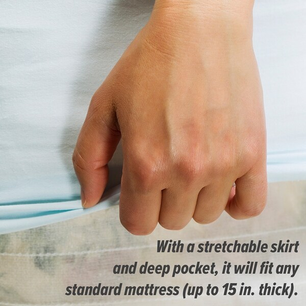 Arkwright Coolmax Bedding Mattress Pad - White