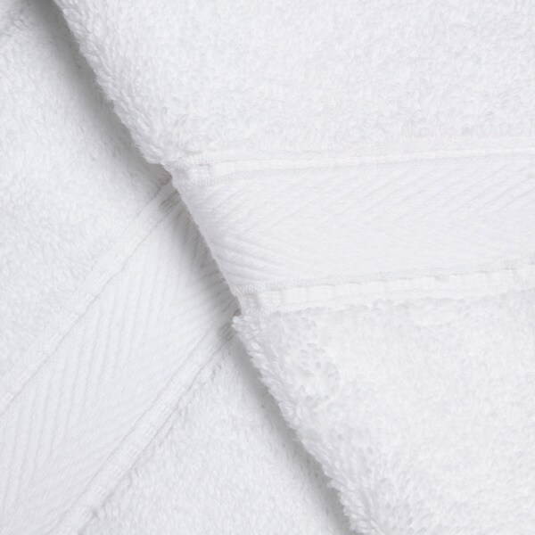 Embroidered Happy Chanukah Holiday Turkish Cotton Hand Towels (Set of 2)