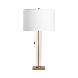 Enlight Metal & Glass 29.75" Table Lamp - 15"x15"x29.75"