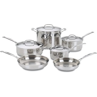 Cuisinart 7710P1 Chef's Classic Nonstick Stainless 10 Piece Set - 10 Piece Set