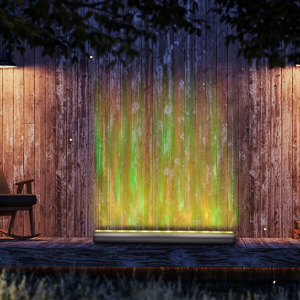 Outdoor Garden 40" RGBW Projector Lamp Decorative Lighting - 39.5-inch