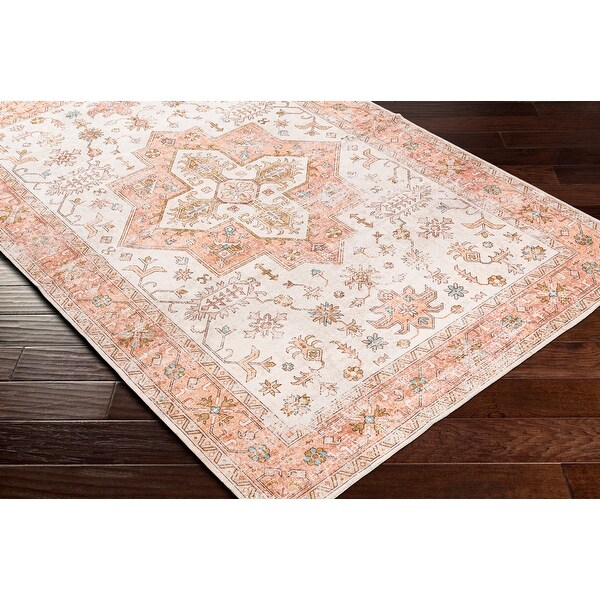 Artistic Weavers Muirgen Traditional Medallion Machine Washable Area Rug