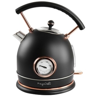 MegaChef 1.8 Liter Half Circle Electric Tea Kettle with Thermostat