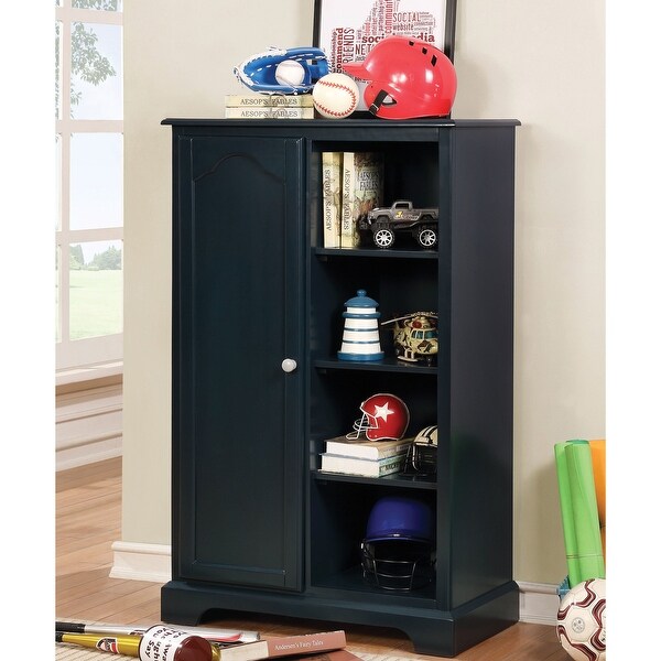 Cholla Transitional Solid Wood 4-shelf Armoire by Taylor & Olive