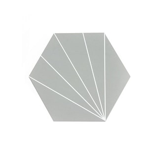 Vers Peel & Stick Hexagon Floor Tiles