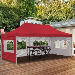 Ainfox 10x20FT Outdoor Pop up Patio Canopy Tent