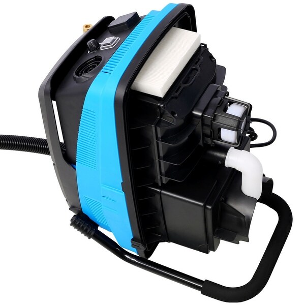 Vacuum Cleaners,8 Gallon Bagless Corded Filter MultiSurface in Blue Central Vacuum with More Than 18 Kpa Powerful