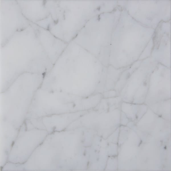 italian White Carrara Venato Tiles