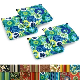 20-inch by 19-inch Indoor/Outdoor Chair Cushions (Set of 4) - 20 x 19