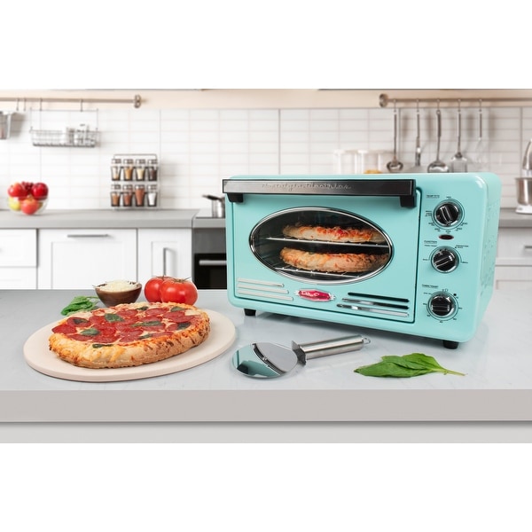 Nostalgia RTOV2AQ Retro 12-Slice Convection Toaster Oven