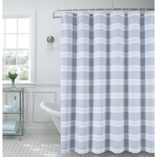 Dainty Home Madison Striped 70" x 72" Shower Curtain