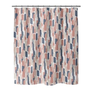 NEVALI V PINK Shower Curtain by Kavka Designs