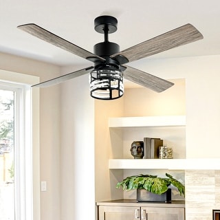Moasis 52 "Ceiling Fan Light with 3 Bulbs Terrace Ceiling - 52"