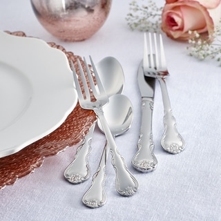 RiverRidge Bouquet 46-piece Flatware Set