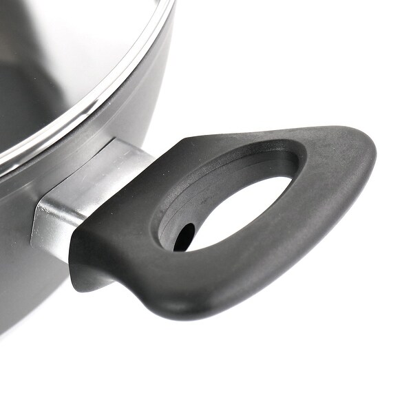 Oster 4.7 Quart Aluminum Saute Pan with Lid