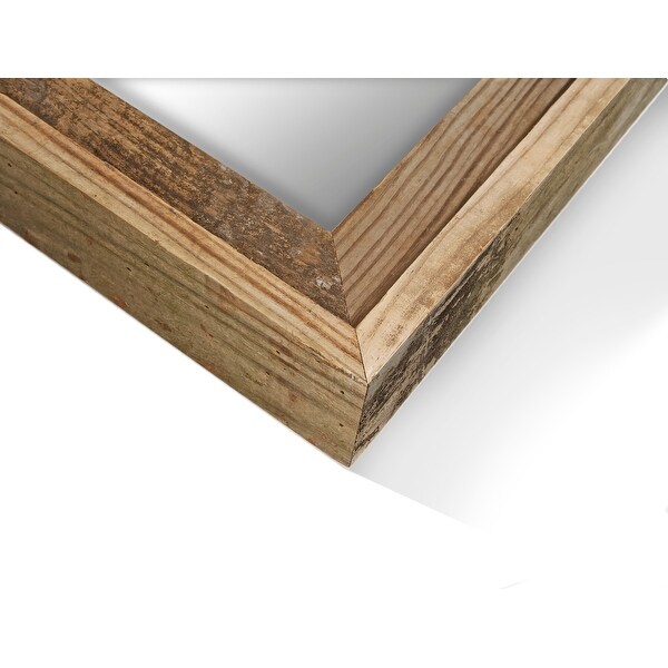 Rustic Reclaimed Barnwood Framed Standard Mirror