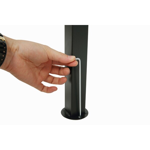 Outdoor Grill Gazebo 8 x 5 Ft Double Tier Soft Top Canopy