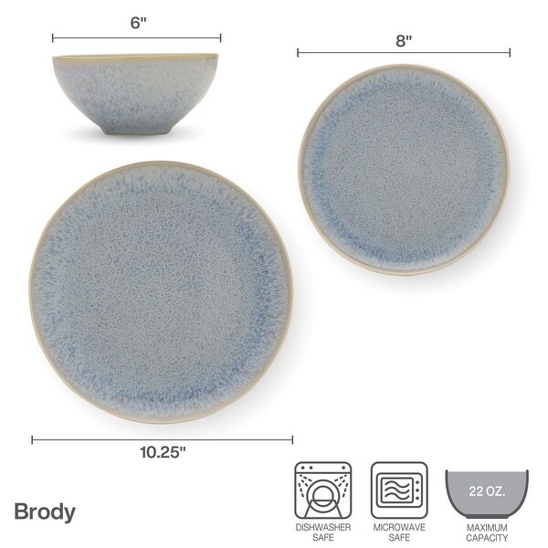 Mikasa Brody 12PC DW Set, Service for 4