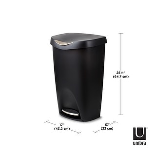 Umbra BRIM Step Trash Can
