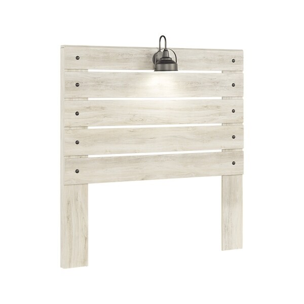 Cambeck Whitewash Panel Headboard (Headboard Only)