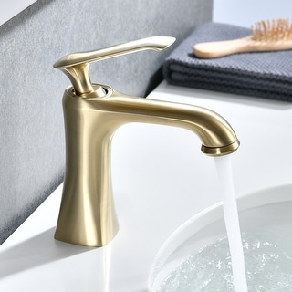 BATHLET Single Hole Single Handle Bathroom Sink Faucet