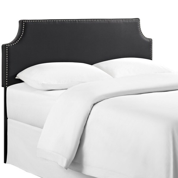 Modway Laura Black Full Vinyl Headboard