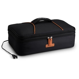 HOTLOGIC Portable Casserole Expandable Max Oven XP, Black