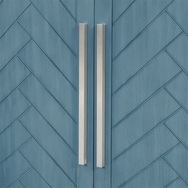 Merax Sideboard with 4 Doors Large Storage Space Buffet Cabinet