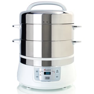 Euro Cuisine Stainless Steel Electric Food Steamer